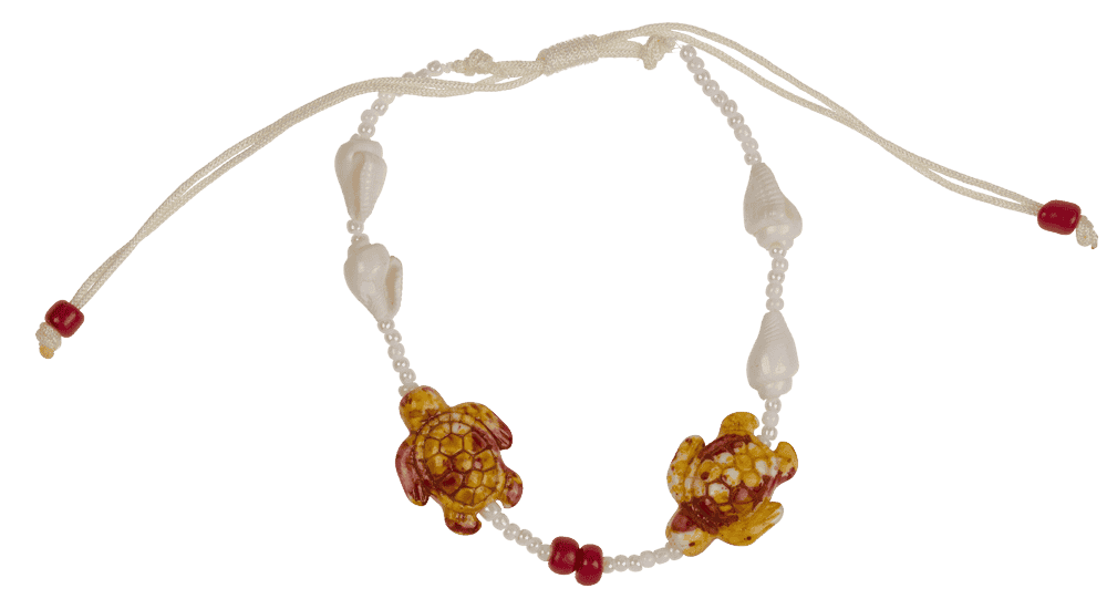 Pulsera/brazalete textil 2 en 1