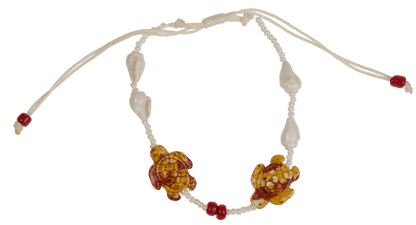 Pulsera/brazalete textil 2 en 1