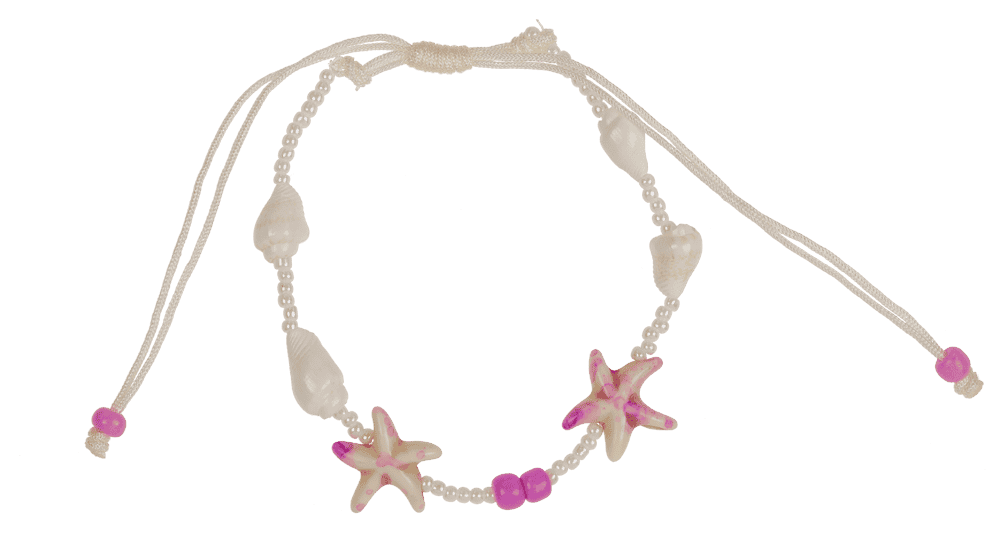 Pulsera/brazalete textil 2 en 1