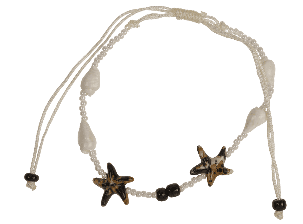 Pulsera/brazalete textil 2 en 1