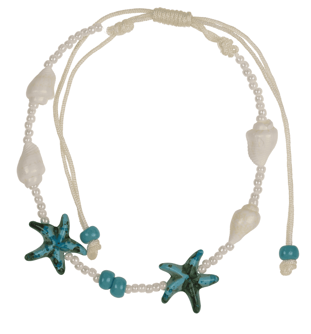 Pulsera/brazalete textil 2 en 1