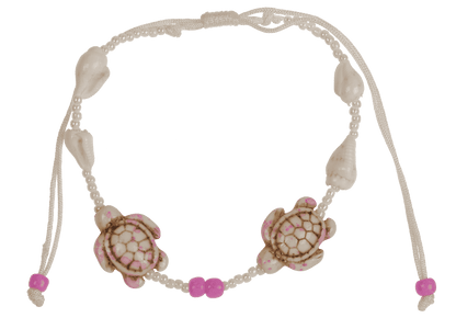 Pulsera/brazalete textil 2 en 1