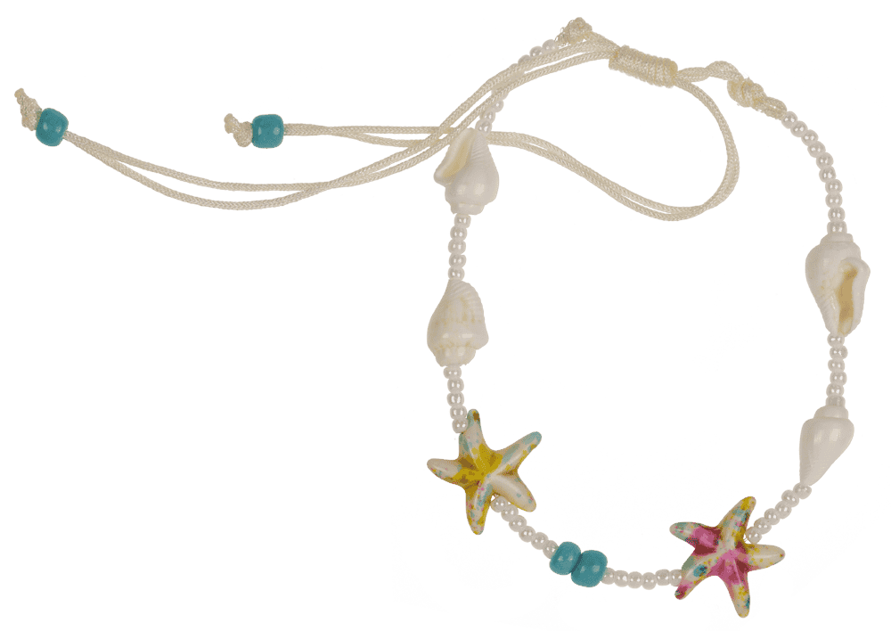 Pulsera/brazalete textil 2 en 1