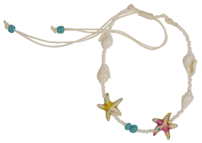 Pulsera/brazalete textil 2 en 1