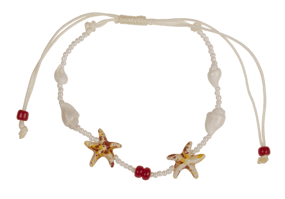 Pulsera/brazalete textil 2 en 1