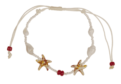 Pulsera/brazalete textil 2 en 1