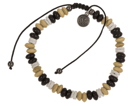 2 in 1 wooden bracelet/anklet, Surf Vibes,