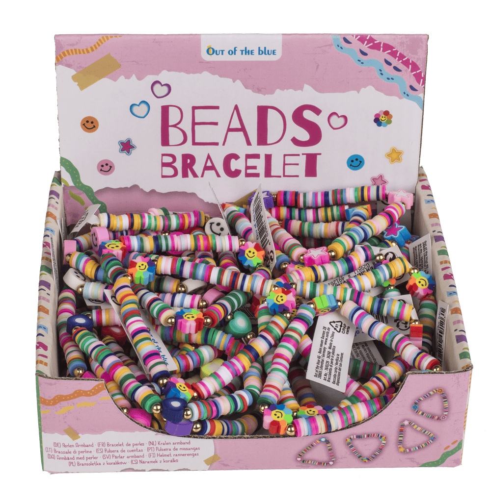 Beads bracelet, Happy,