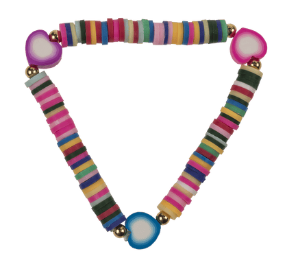 Beads bracelet, Happy,