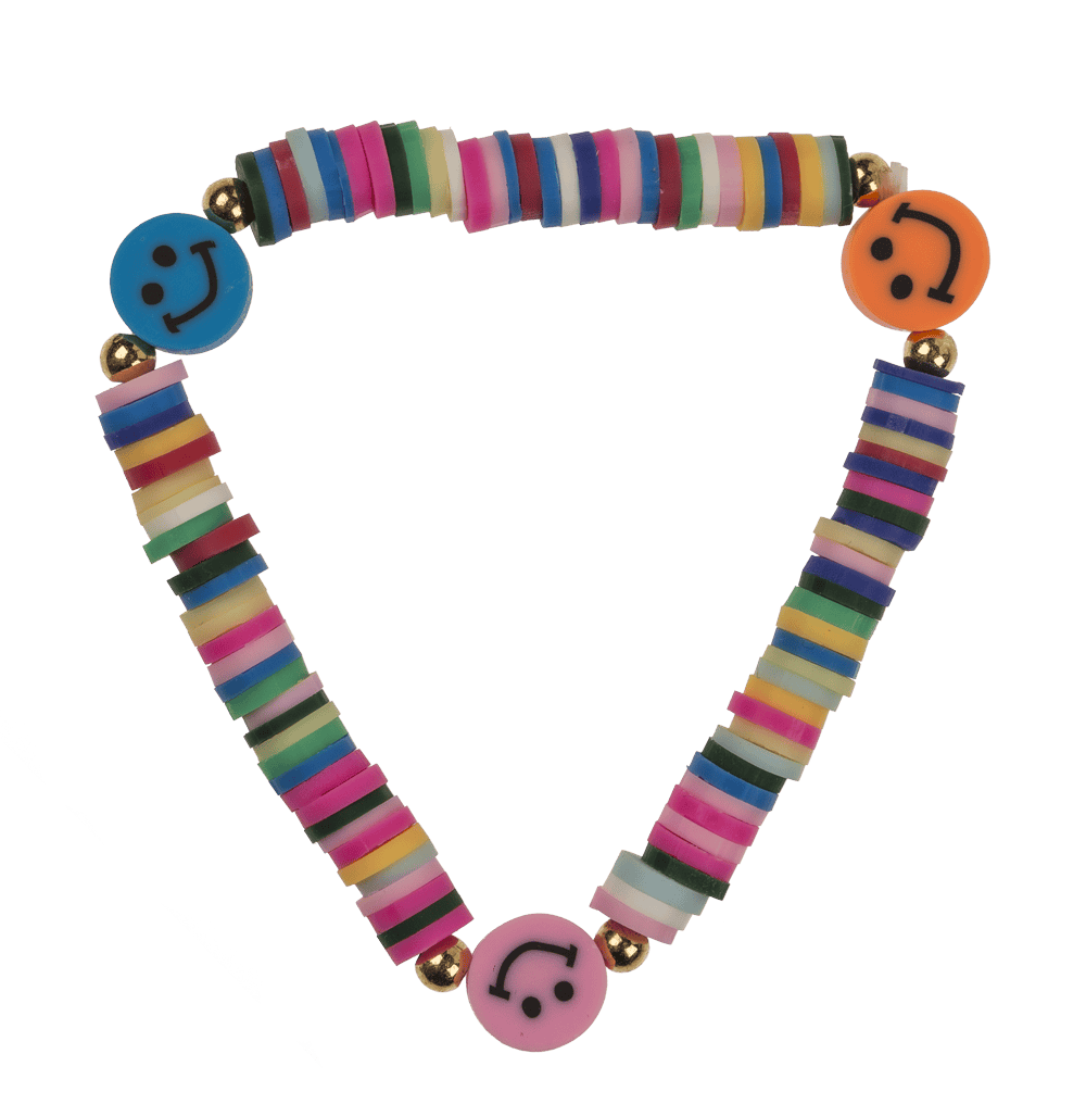 Beads bracelet, Happy,