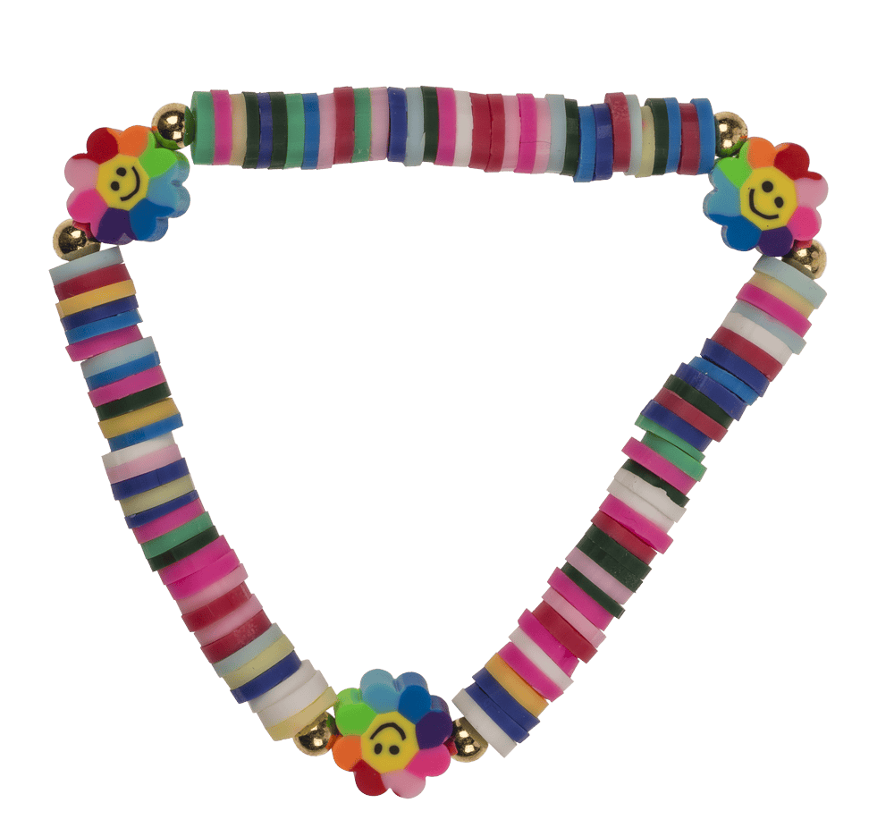 Beads bracelet, Happy,