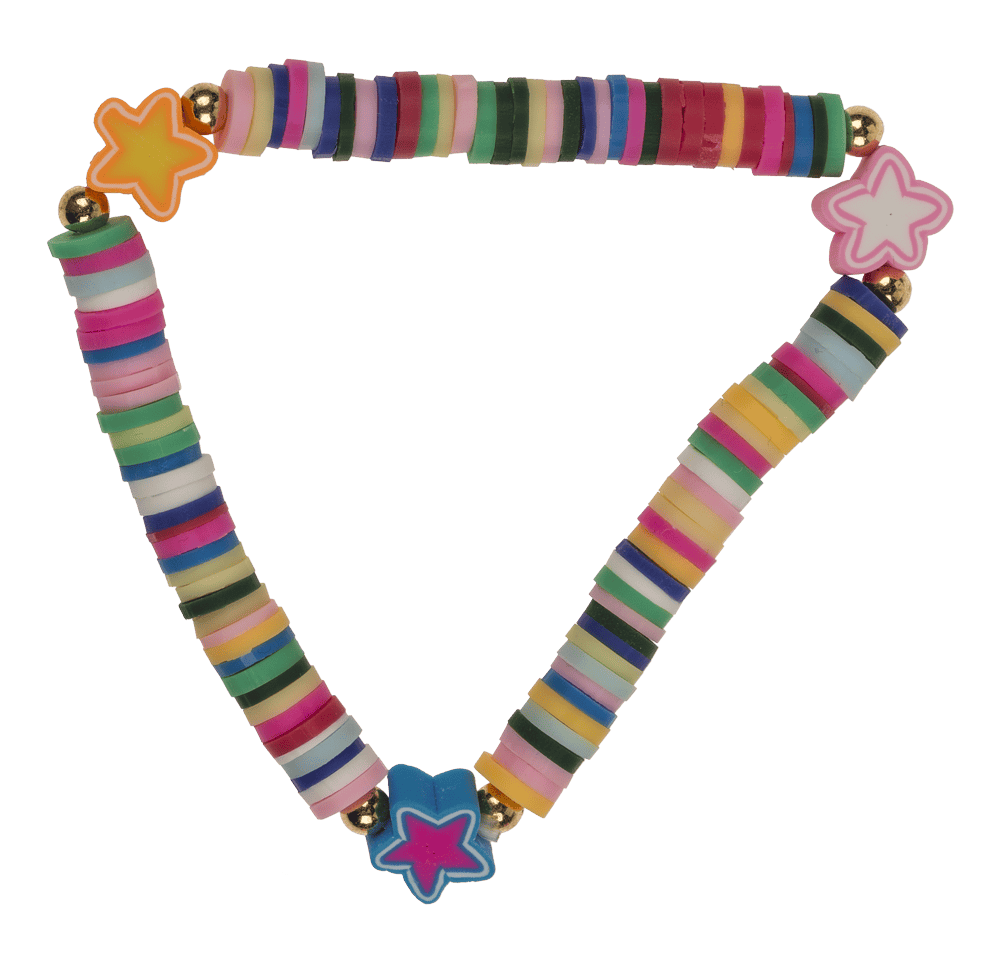 Beads bracelet, Happy,