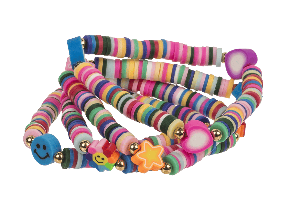 Beads bracelet, Happy,