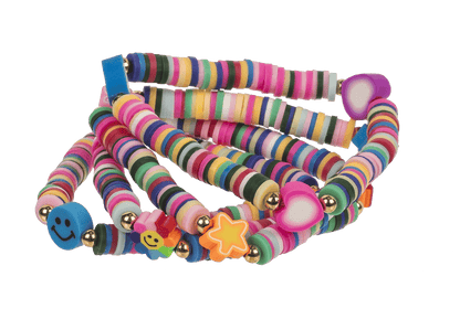 Beads bracelet, Happy,