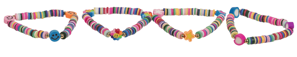 Beads bracelet, Happy,