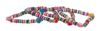 Beads bracelet, Happy,