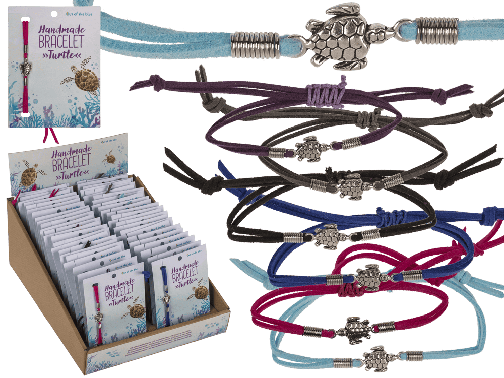 Artificial leather bracelet, Turtle,