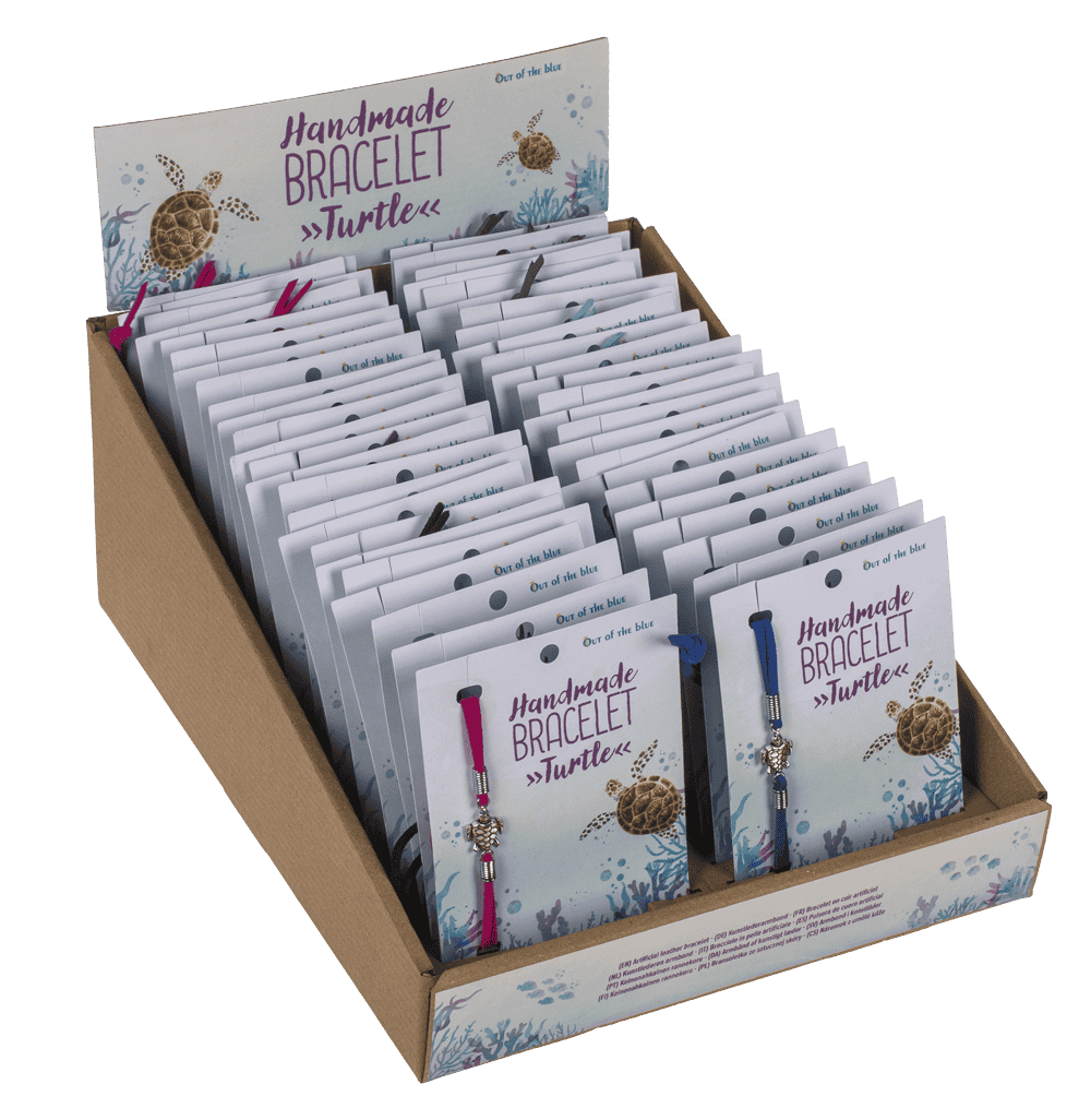 Artificial leather bracelet, Turtle,