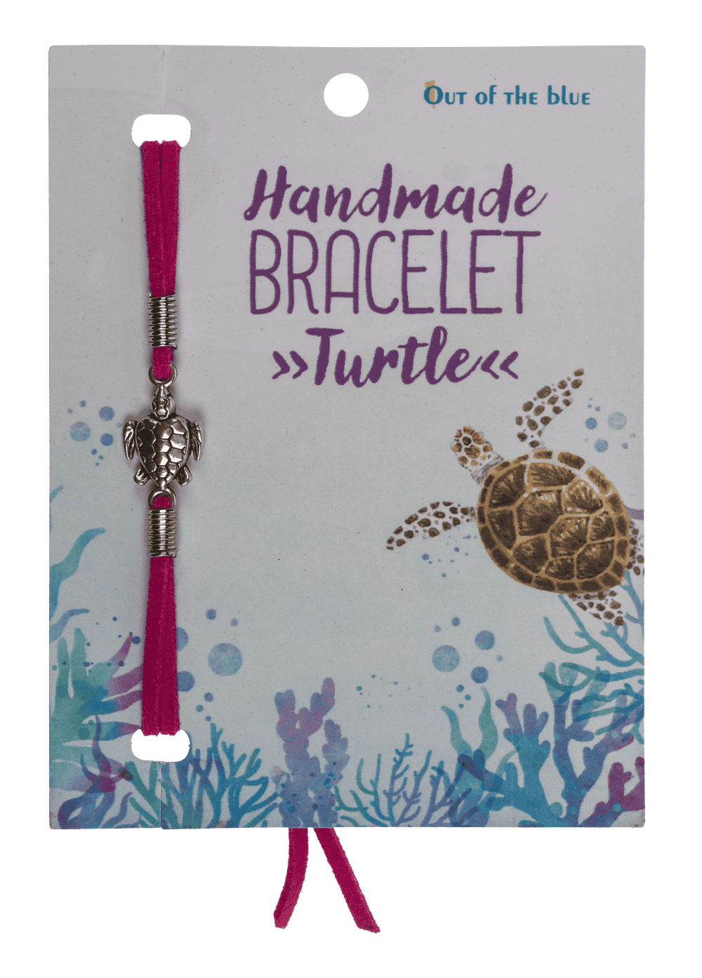 Artificial leather bracelet, Turtle,