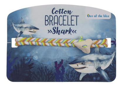 Cotton bracelet, Sharks,