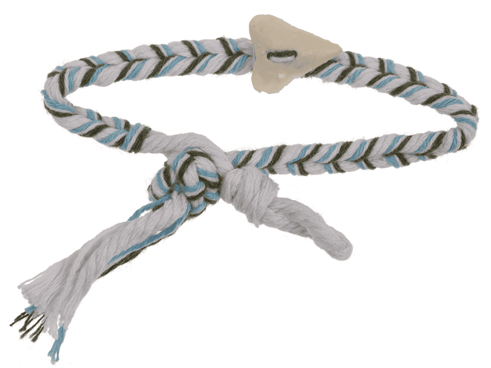 Cotton bracelet, Sharks,