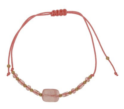 Crystal bracelet with gemstone, Crystal Dreams,