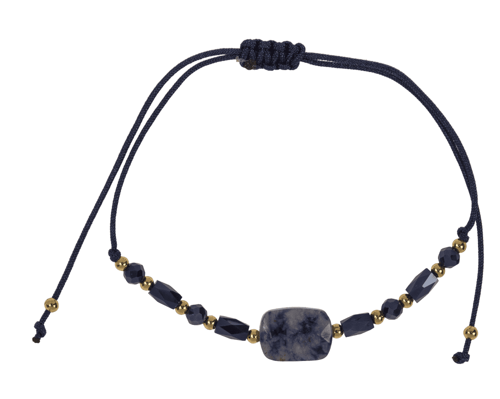 Crystal bracelet with gemstone, Crystal Dreams,