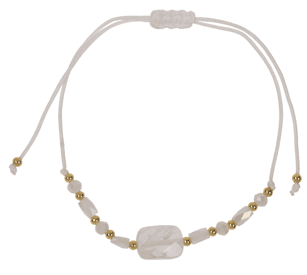 Crystal bracelet with gemstone, Crystal Dreams,