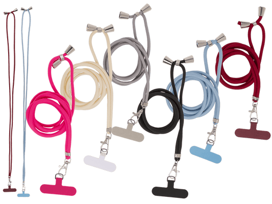 Universal mobile phone chain with insert,