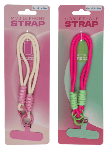 Universal mobile phone chain with insert,
