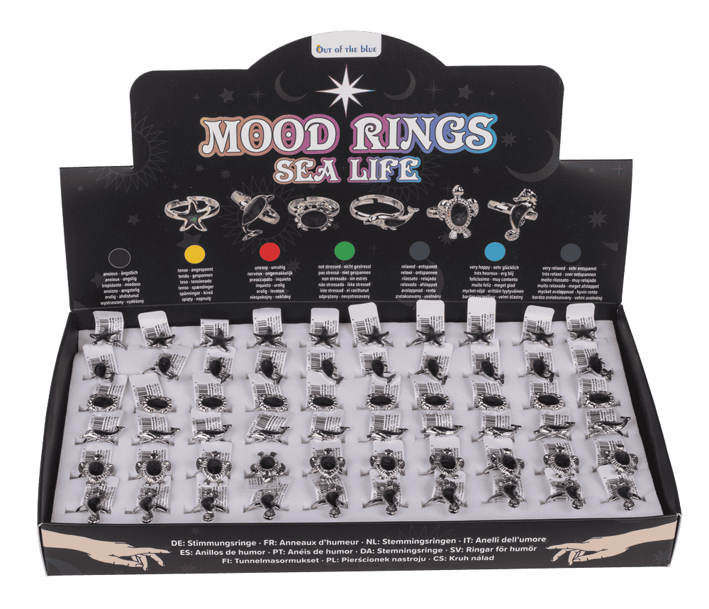Mood ring, Sea life, one size,