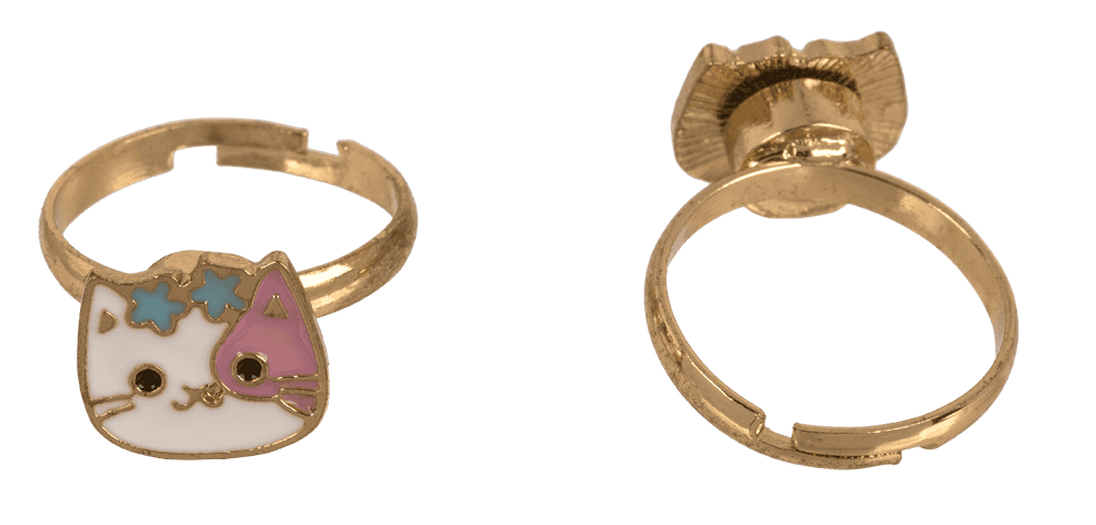 Ring with spinner, Animal Friends,