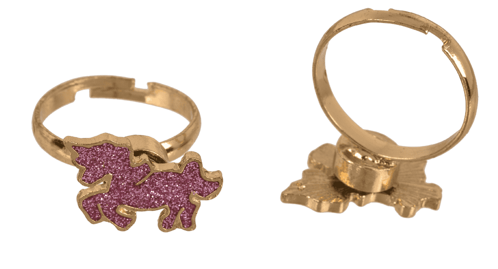 Ring with spinner, Animal Friends,