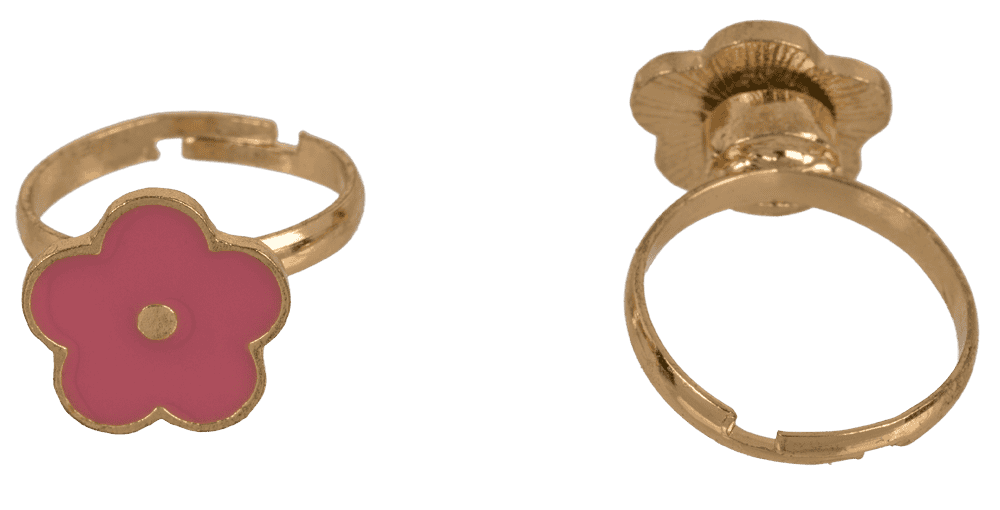 Ring mit Spinner, Girly,