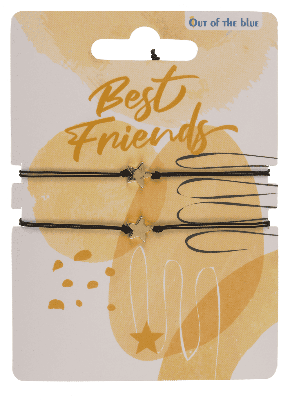 Friendship bracelet, made of polyester,