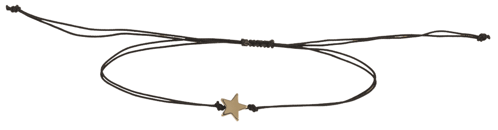 Friendship bracelet, made of polyester,