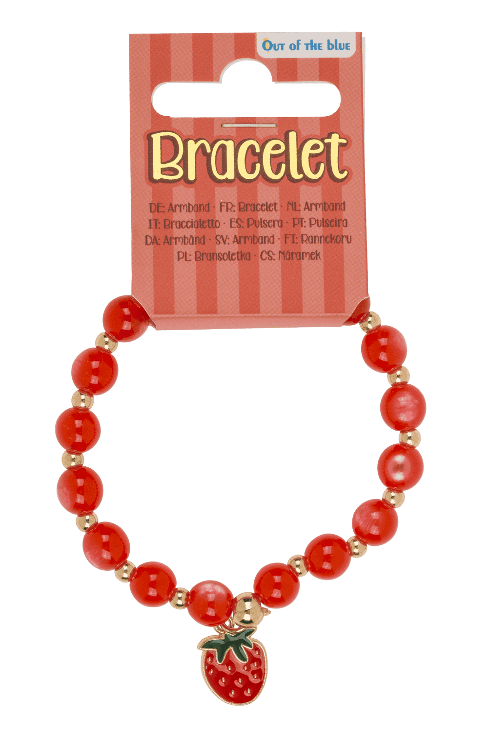 Perlenarmband, Fruits, D: 8 mm,