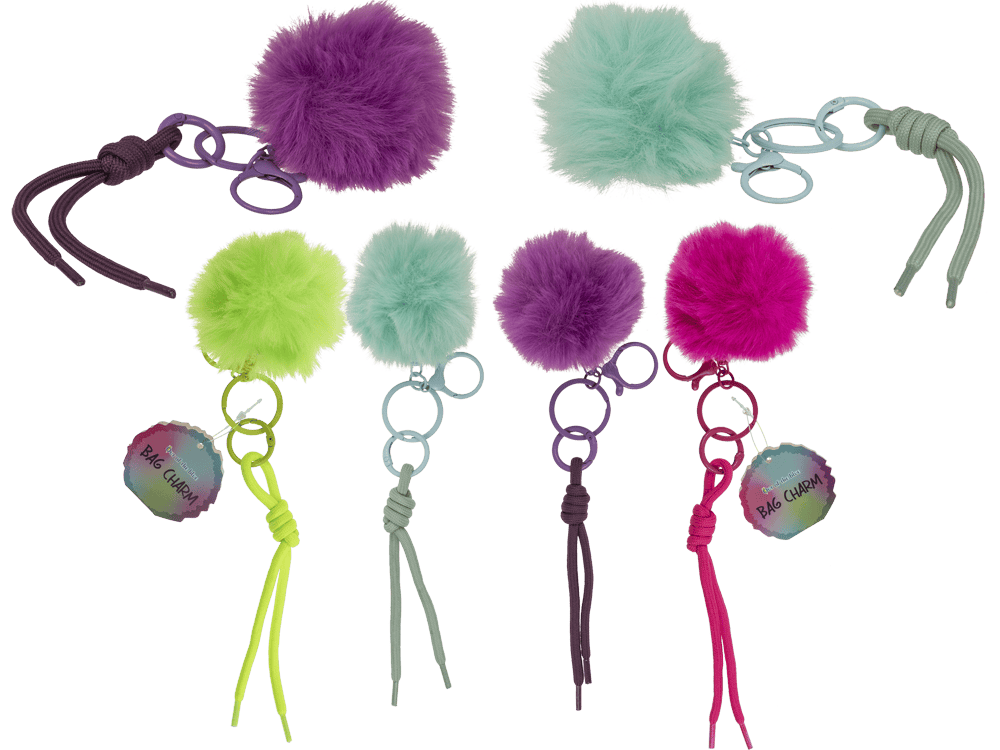 Bag charm, Pom Pom,