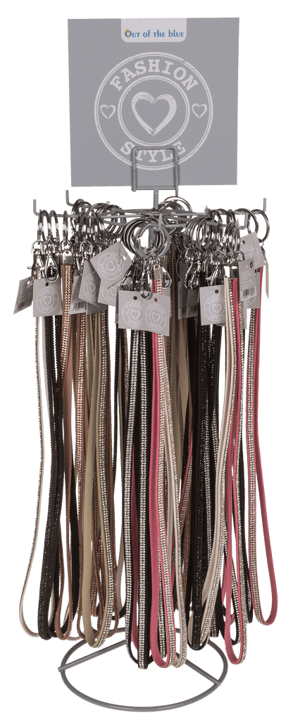 Lanyard with edging & carabiner hook,