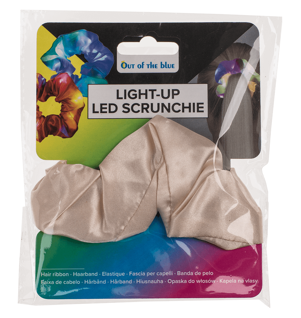 Textile Hair Ribbon, Scrunchie with LED