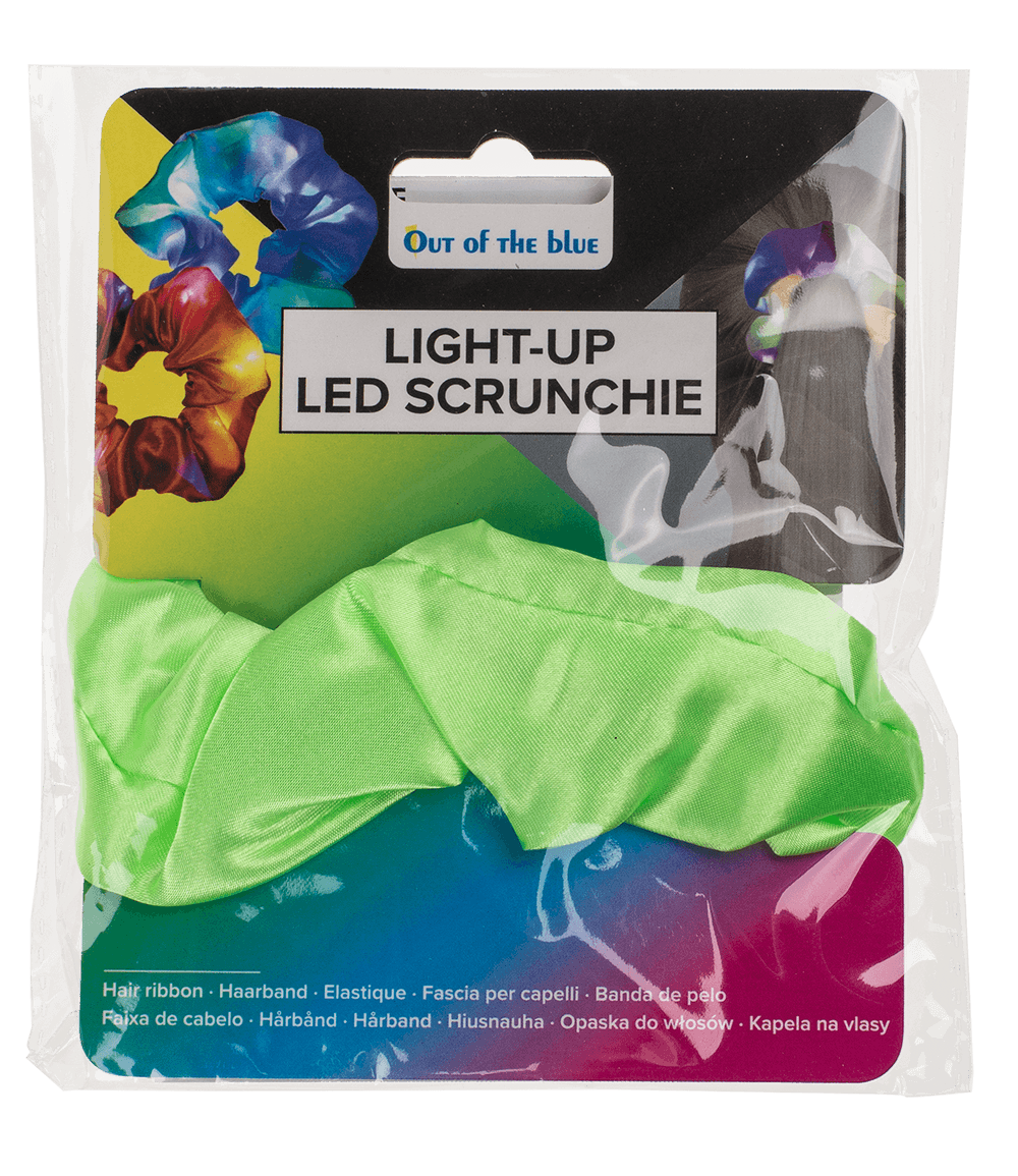 Textile Hair Ribbon, Scrunchie with LED