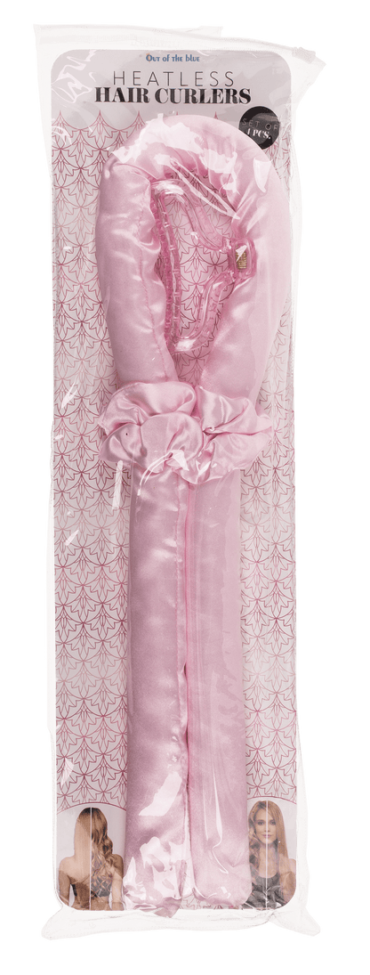 Heatless Hair Curlers. Pink,