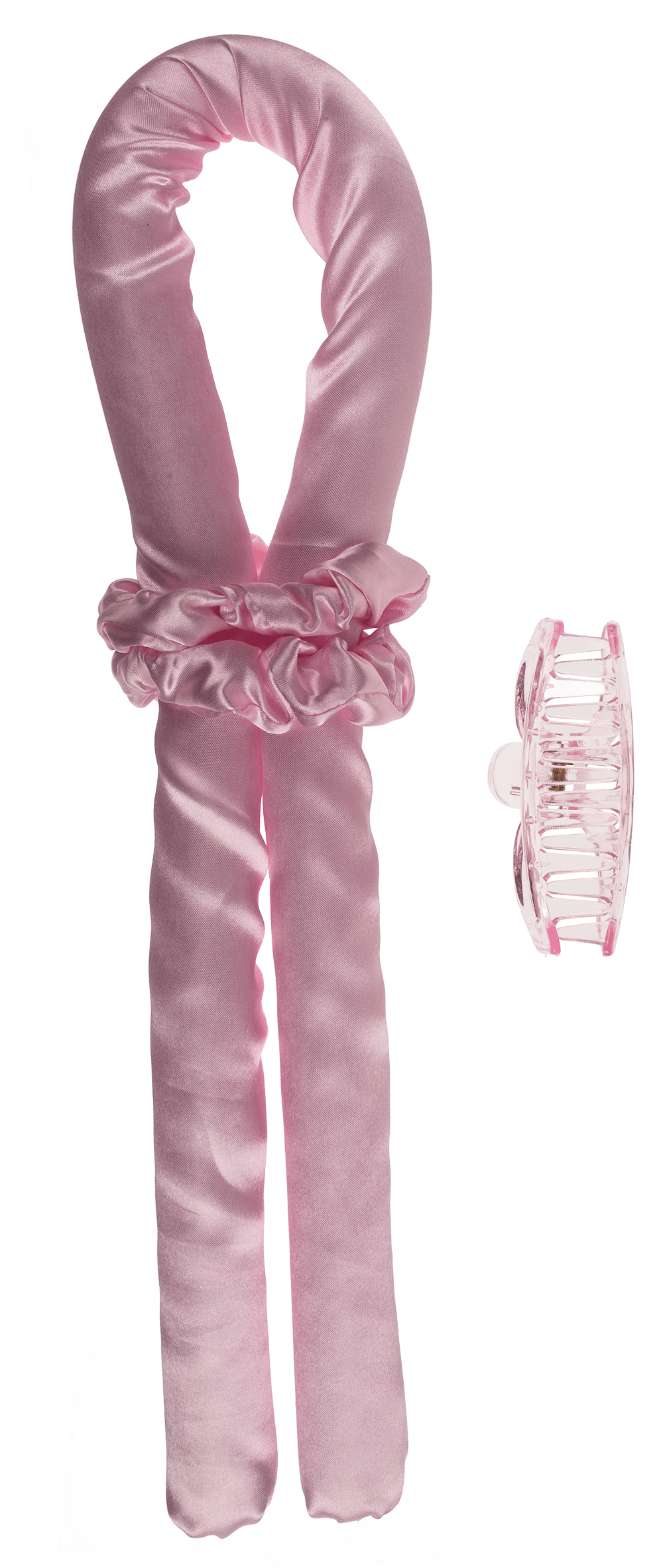 Heatless Hair Curlers. Pink,