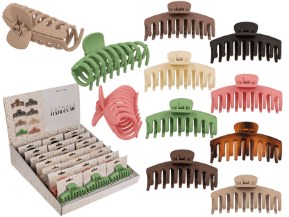 Catwalk Hair Claw, round, approx. 10 cm,