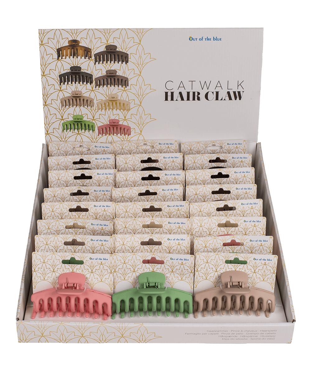 Catwalk Hair Claw, round, approx. 10 cm,