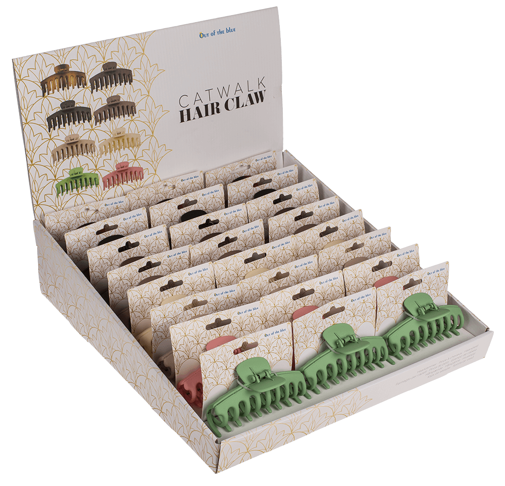 Catwalk Hair Claw, round, approx. 10 cm,