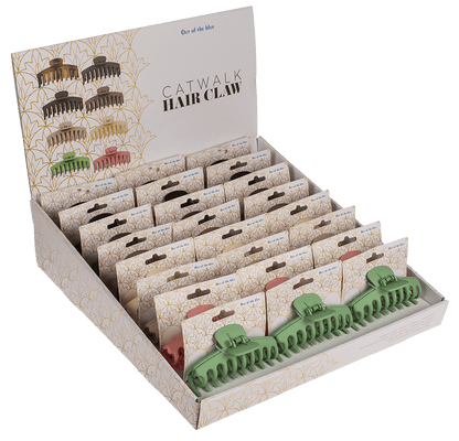 Catwalk Hair Claw, round, approx. 10 cm,