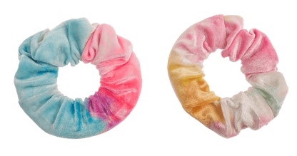 Textile Hair Ribbon, Scrunchie with Zipper Bag,