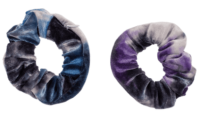 Textile Hair Ribbon, Scrunchie with Zipper Bag,