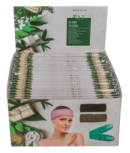 Textile Hairband, Spa & Beauty, approx. 6 x 60 cm,